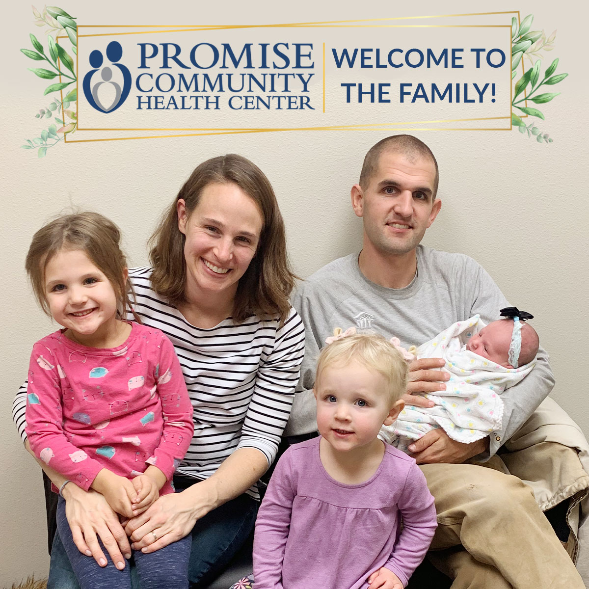 Kurt and Kelly Franje, from Rock Valley, Iowa | Promise Community Health Center in Sioux Center, Iowa | Home births in northwest Iowa, Home births in southeast South Dakota, Home births in southwest Minnesota | Home births in Sioux Falls South Dakota, Home births in Beresford South Dakota, Home births in Sioux City IA, Home births in LeMars IA, Home births in Worthington MN, Home births in Iowa, Home births in South Dakota, Home births in Minnesota