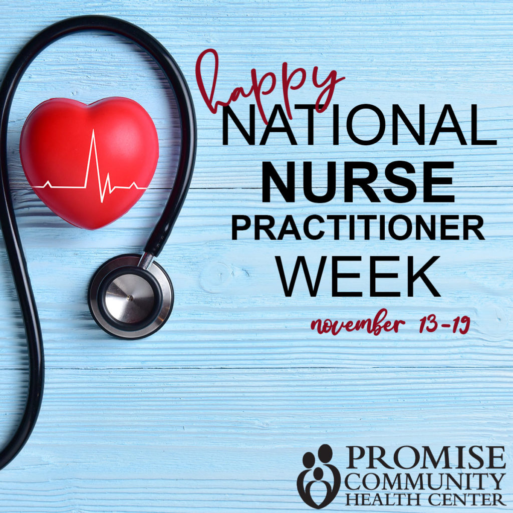 NOV 1319 NATIONAL NURSE PRACTITIONER WEEK Promise Community Health