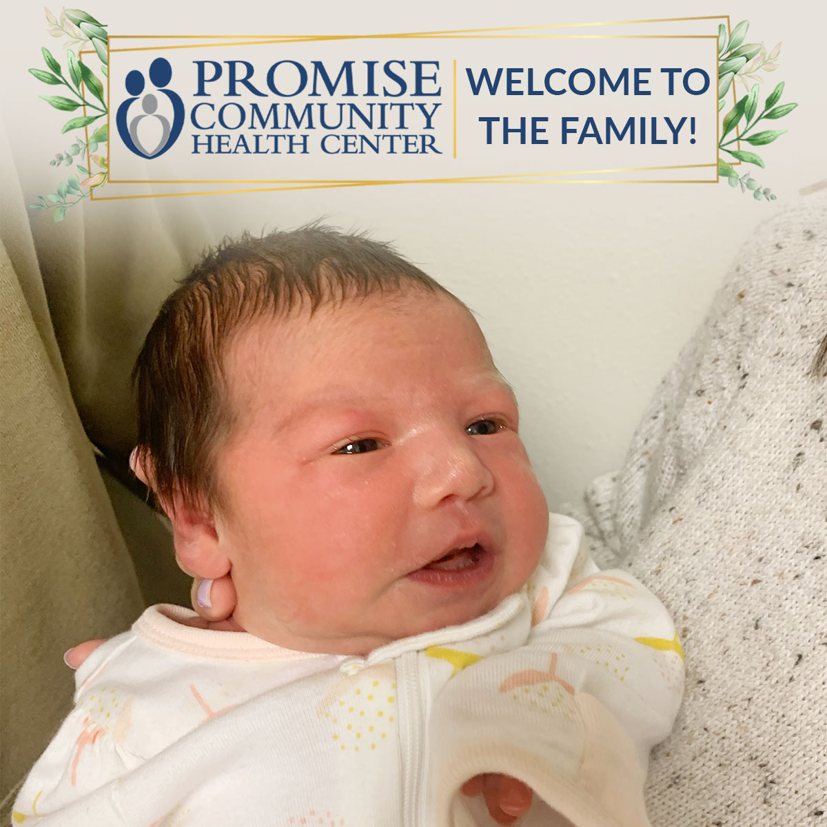The Schniders opened their home for Rhodes's home birth in Sheldon, Iowa. Certified Nurse Midwife Kari Ney and OB Nurse Kris Tinklenberg helped deliver Miss Rhodes during the birth at their home.