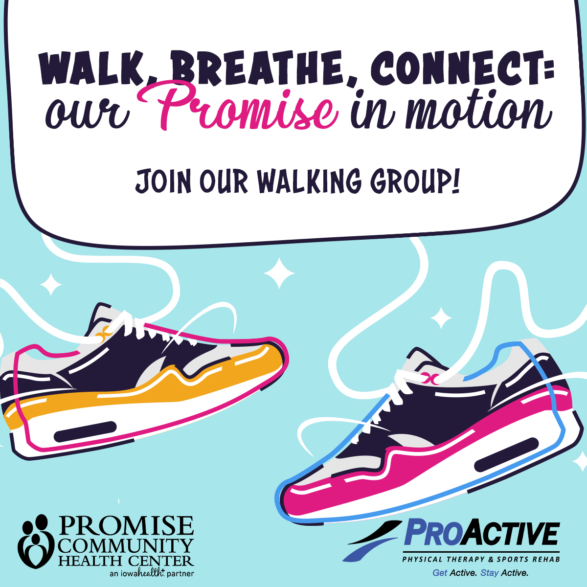 Sioux Center Walking Group, Population Health Manager at Promise Community Health Center in northwest Iowa