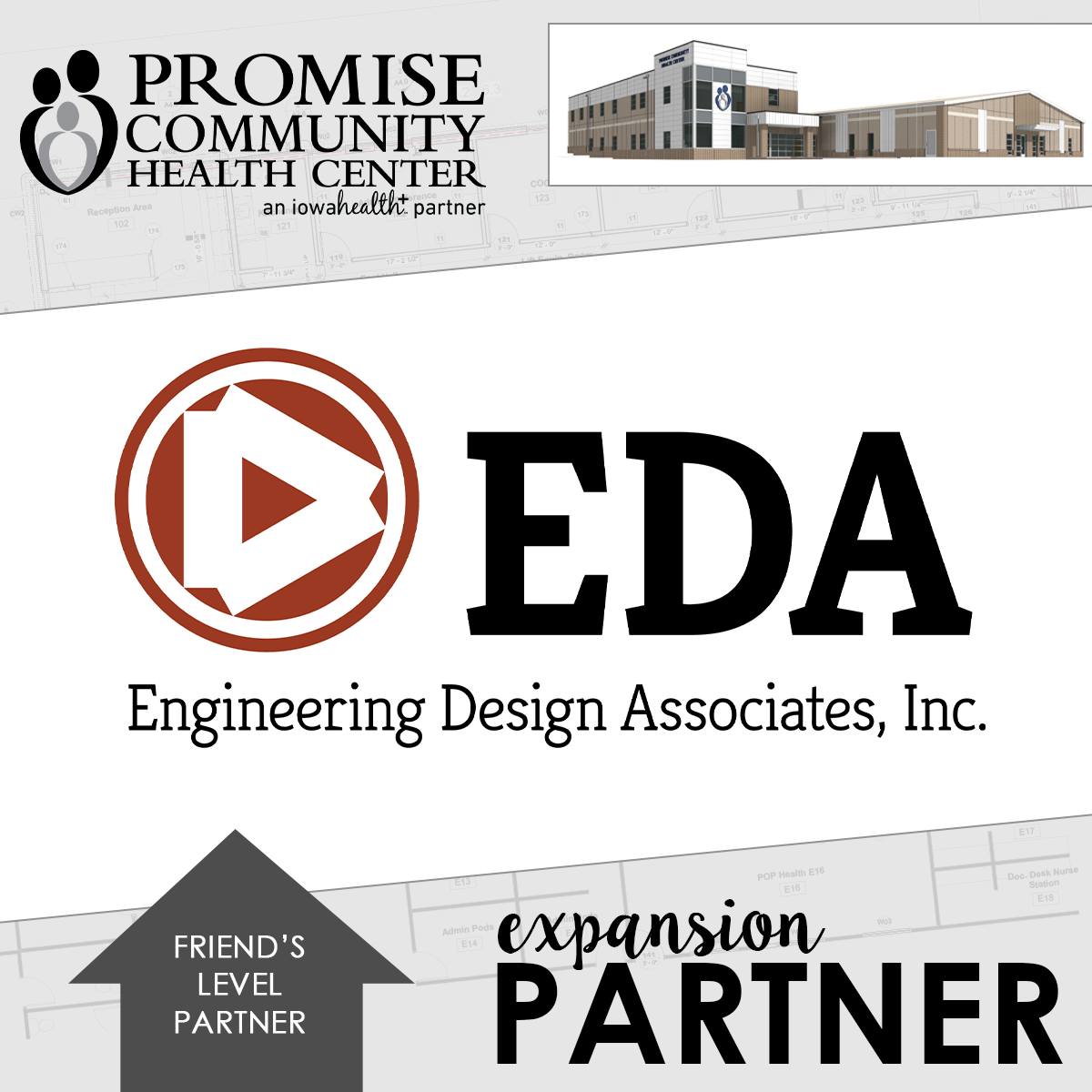 Expansion Partners |Promise Community Health Center in Sioux Center, Iowa | Promise offers medical care, prenatal care, behavioral healthcare, population health care as well as dental and vision care,  nurse health coaching, clinical pharmacy and affordable medications, lab services and immunizations, interpretation and translation, and various other services.