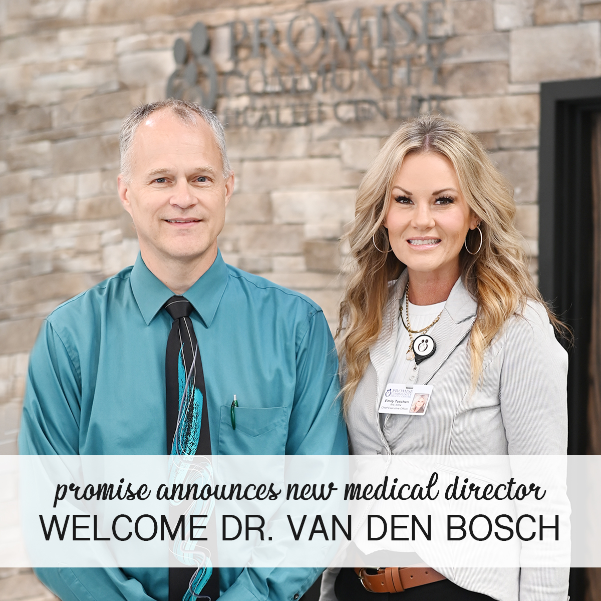 Dr. Vanden Bosch, MD - Medical Director at Promise Community Health Center in northwest Iowa