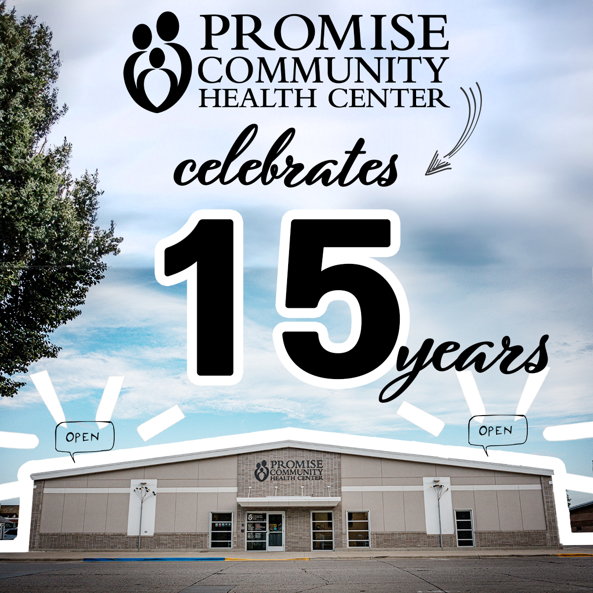 15th Anniversary | Promise Community Health Center, medical clinic near me, medical care near me, prenatal care near me, behavioral healthcare near me, therapist near me, doctor near me, nurse near me, nurse health coaching near me, nurse practitioner near me, translator near me, dentist near me, optometrist near me, lab services near me, immunizations near me, outreach services near me, midwives near me, home birth near me, health care near me