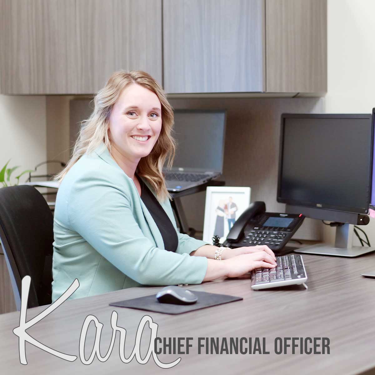 Kara Acevedo, Chief Financial Office | Promise Community Health Center in Sioux Center, Iowa | Federally Qualified Health Center serving northwest Iowa | Promise offers medical care, prenatal care, behavioral healthcare, population health care, health coaching as well as dental and vision care.
