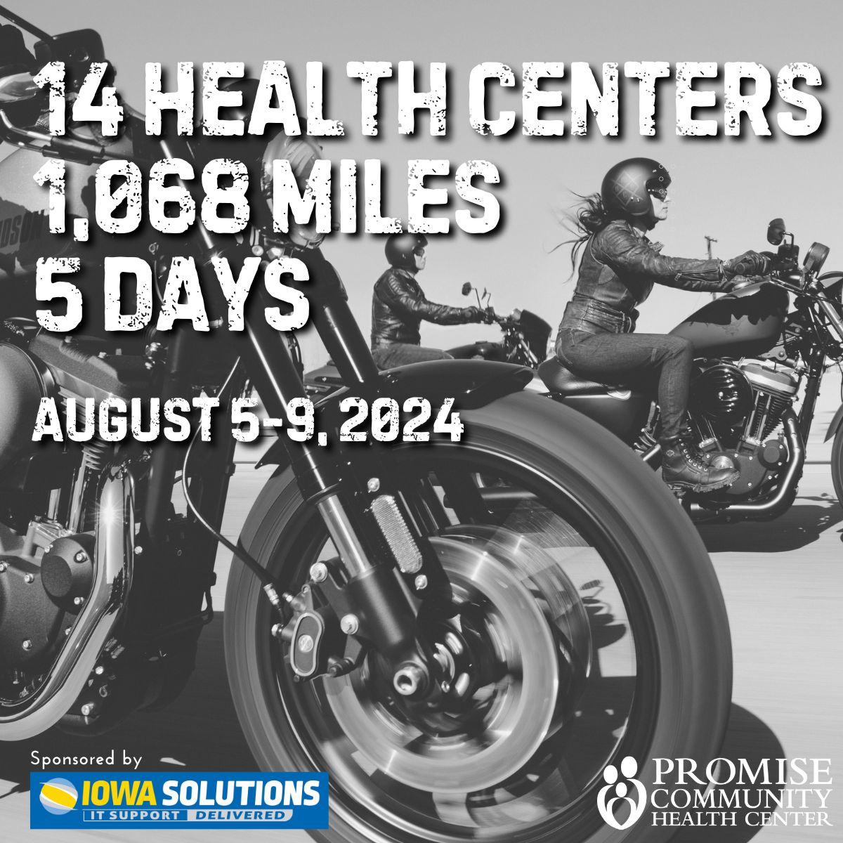 Iowa Hero Ride | Promise Community Health Center in Sioux Center, Iowa | Promise offers medical care, prenatal care, behavioral healthcare, population health care as well as dental and vision care,  nurse health coaching, clinical pharmacy and affordable medications, lab services and immunizations, interpretation and translation, and various other services.