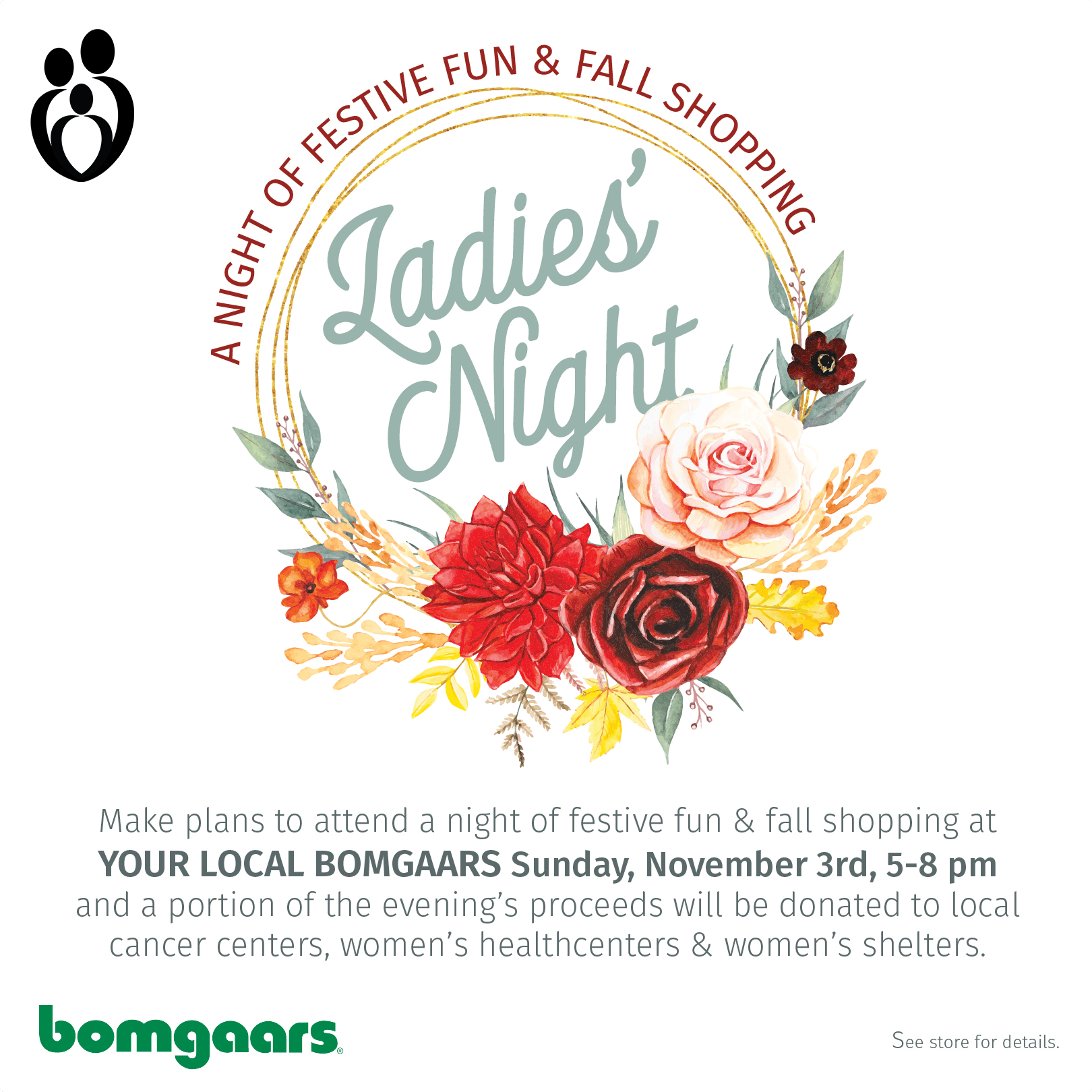 Bomgaars Ladies' Night | Promise Community Health Center in Sioux Center, Iowa | Federally Qualified Health Center serving Rock Valley, Hull, Boyden, Sheldon, LeMars, Rock Rapids, Hawarden, Orange City, Alton, Granville, Hospers, Ireton Iowa