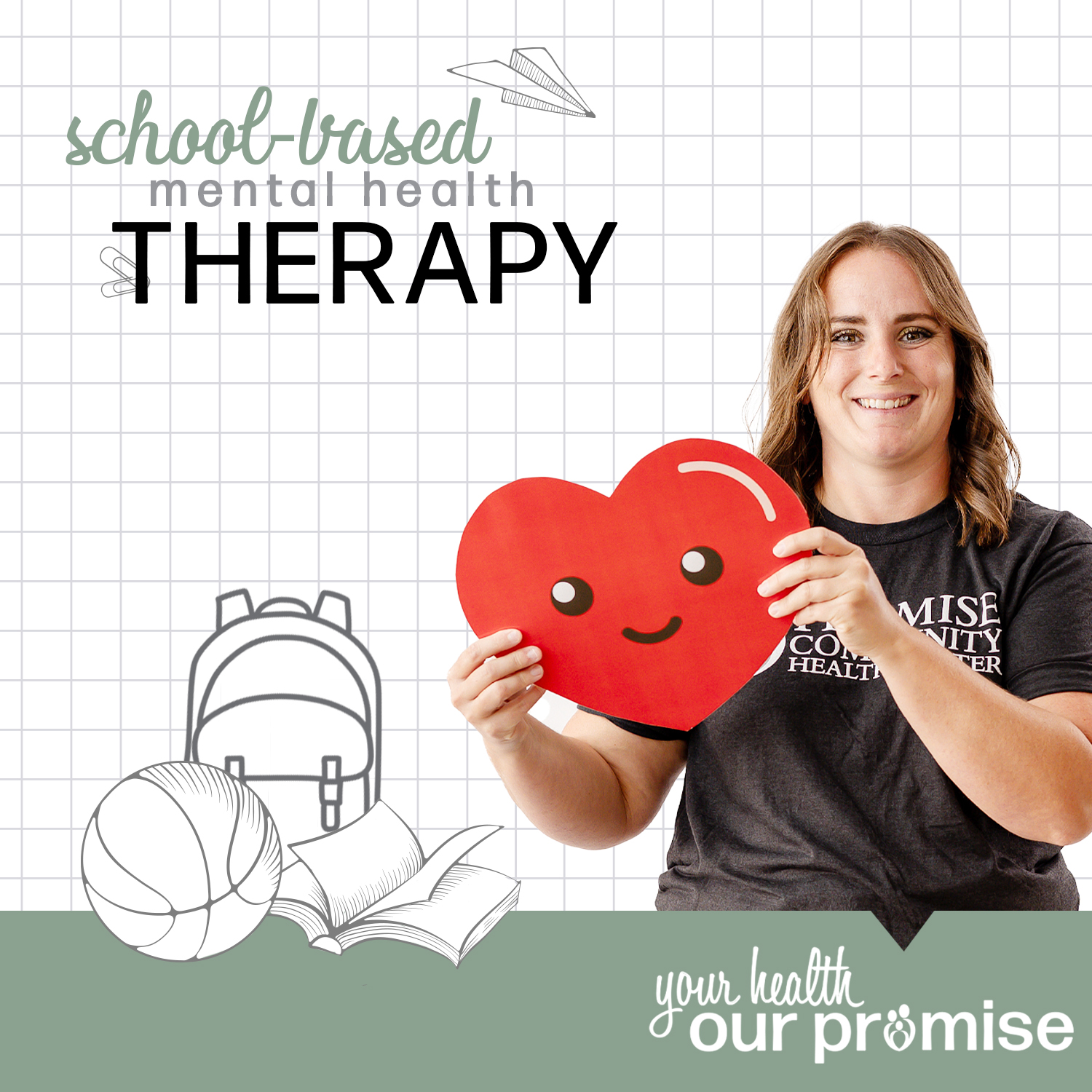 School based mental health therapy | Promise Community Health Center in Sioux Center, Iowa | Federally Qualified Health Center serving Rock Valley, Hull, Boyden, Sheldon, LeMars, Rock Rapids, Hawarden, Orange City, Alton, Granville, Hospers, Ireton Iowa