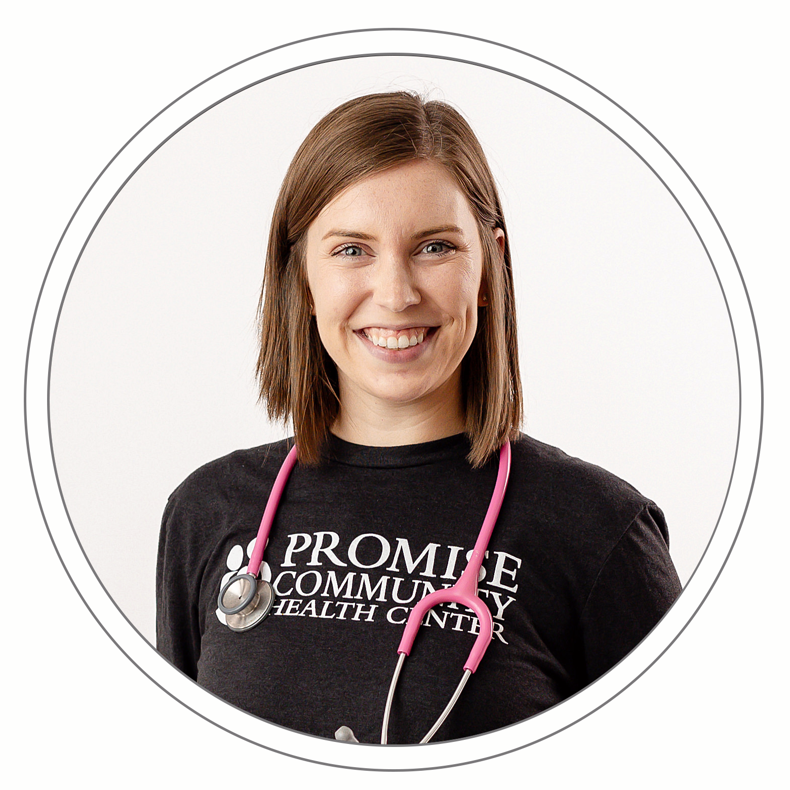 Courtney Brock, Clinic Nurse, at Promise Community Health Center in Sioux Center, Iowa | Promise Community Health Center in Sioux Center, Iowa | Federally Qualified Health Center serving Rock Valley, Hull, Boyden, Sheldon, LeMars, Rock Rapids, Hawarden, Orange City, Alton, Granville, Hospers, Ireton Iowa