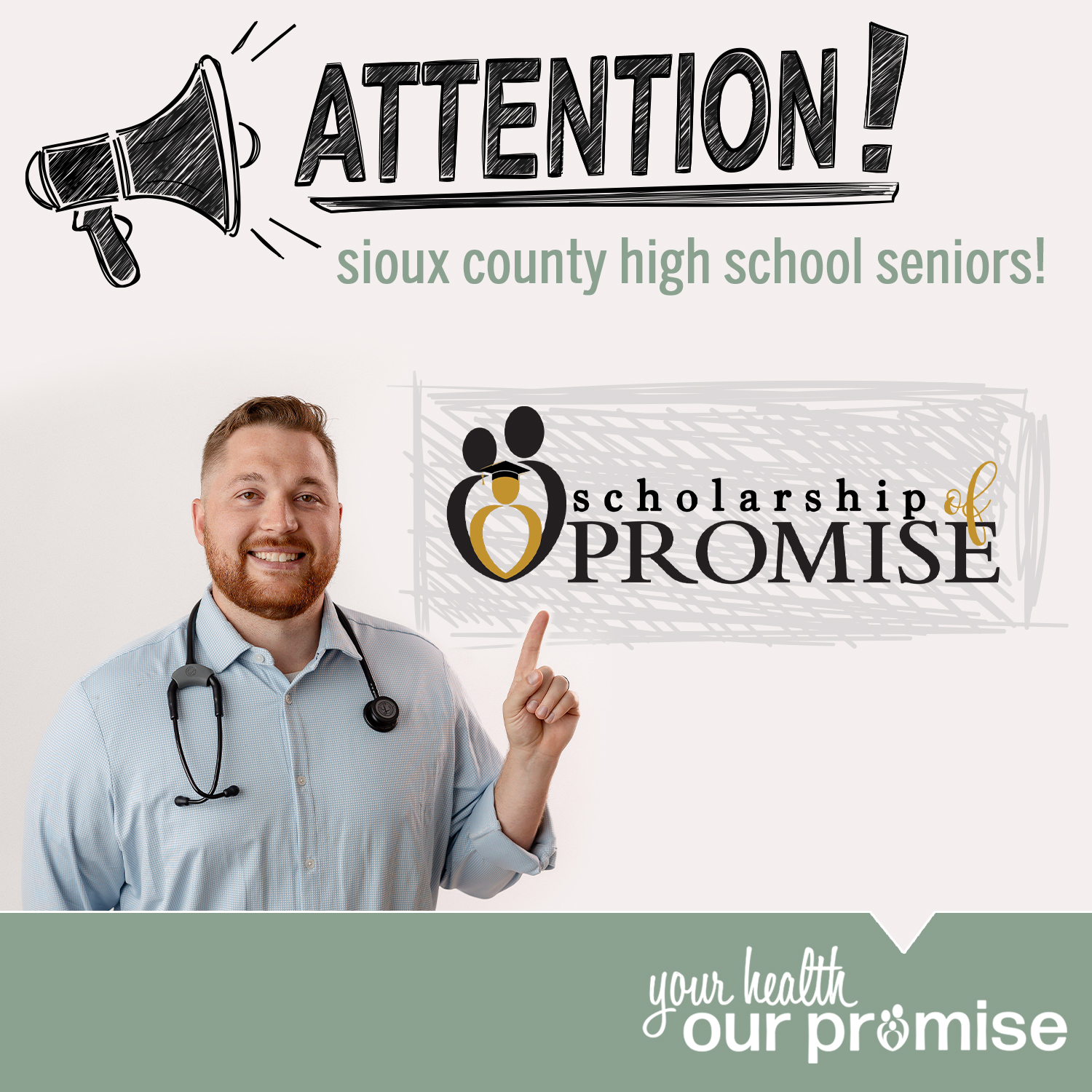 Wyatt Cook at Promise Community Health Center in Sioux Center, Iowa | Promise Community Health Center in Sioux Center, Iowa | Federally Qualified Health Center serving Rock Valley, Hull, Boyden, Sheldon, LeMars, Rock Rapids, Hawarden, Orange City, Alton, Granville, Hospers, Ireton Iowa