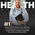 MENS HEALTH MONTH – 10 EASY TIPS TO KEEP YOUR HEALTH IN CHECK!