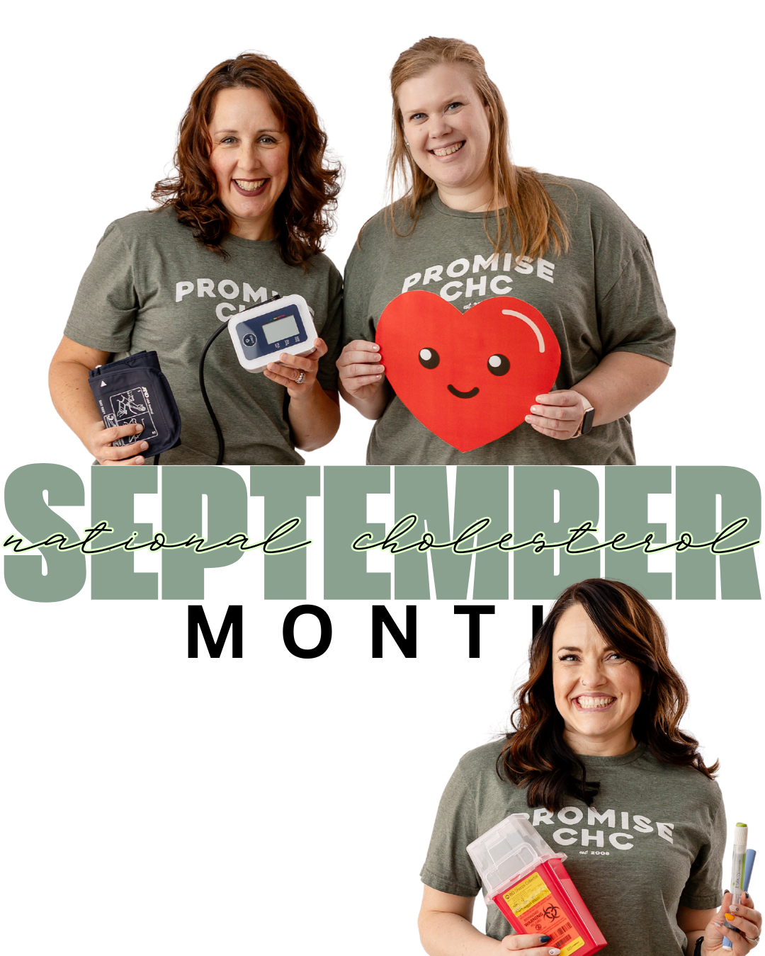 Learn how to take charge of your heart health this National Cholesterol Month with Promise Community Health Center. Schedule your cholesterol screening today!