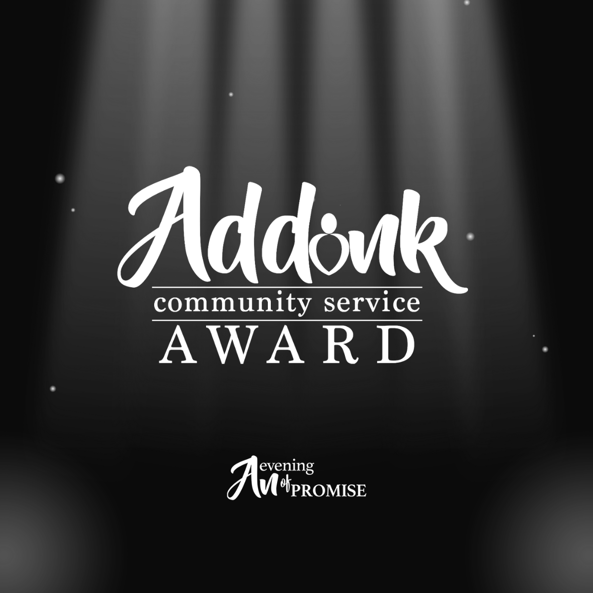 Addink Community Service Award - Evening of Promise - Promise Community Health Center