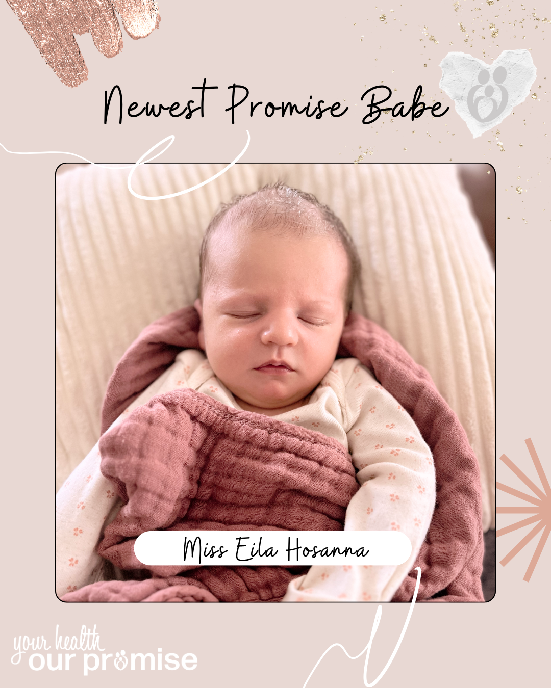 We’re overjoyed to introduce Eila Hosanna, who was lovingly brought into the world at home by her delighted parents, Josh and Alexa. Eila arrived safely and peacefully in Sioux Center, Iowa, with the compassionate care of Certified Nurse Midwife Kari Ney guiding the way.