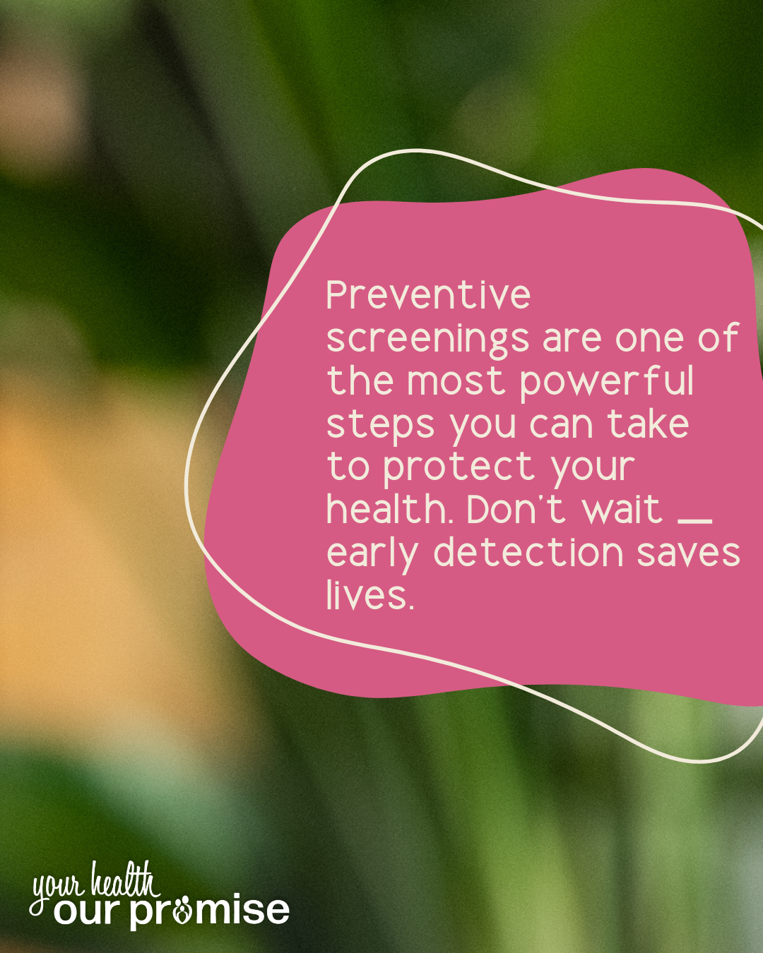 Promise Community Health Center is committed to making preventive care accessible for everyone. Through the Iowa Care for Yourself (CFY) program, eligible women can receive free or low-cost breast and cervical cancer screenings — helping remove financial barriers and supporting early detection.