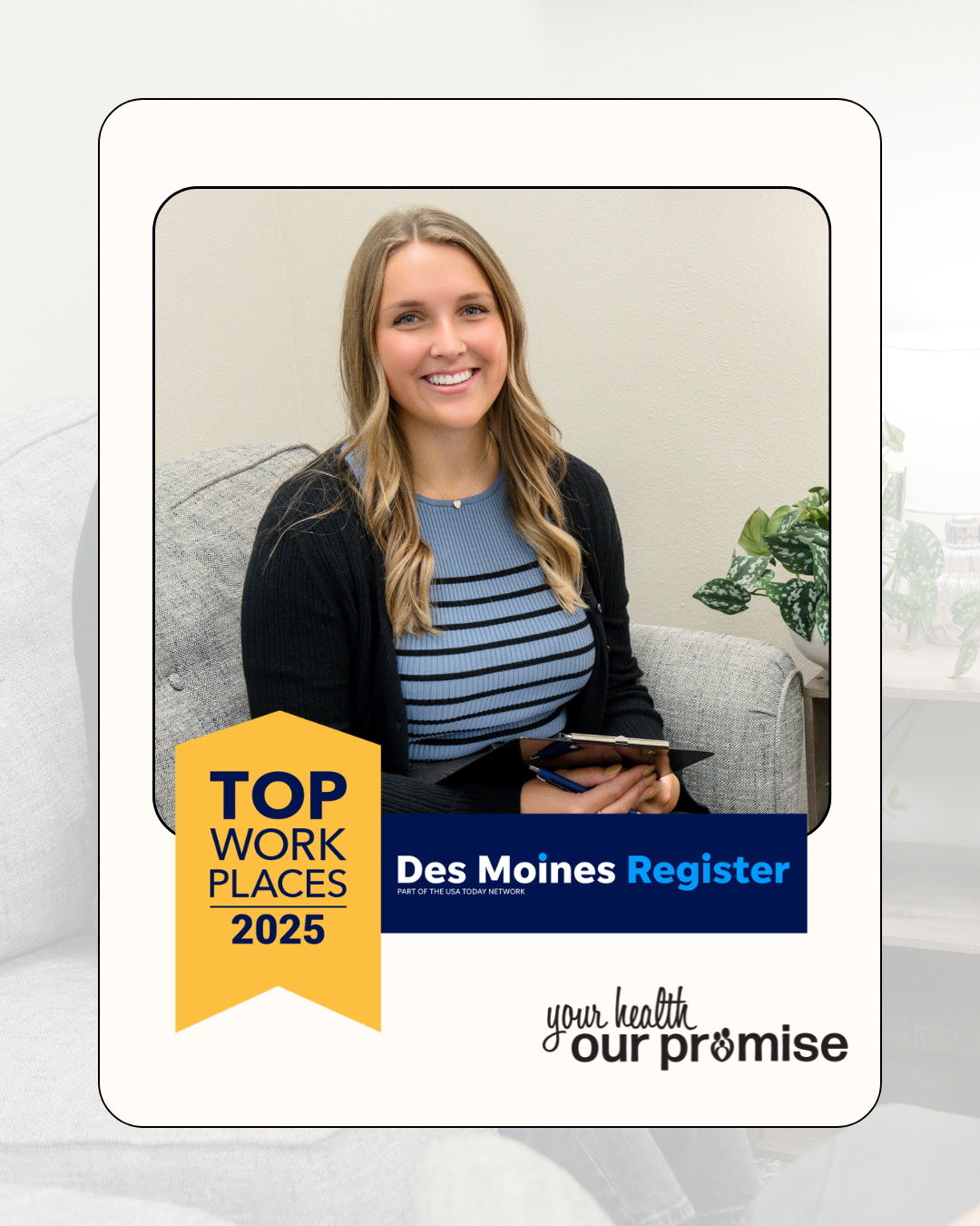 Promise Community Health Center is again voted a TOP WORKPLACE by its employees!