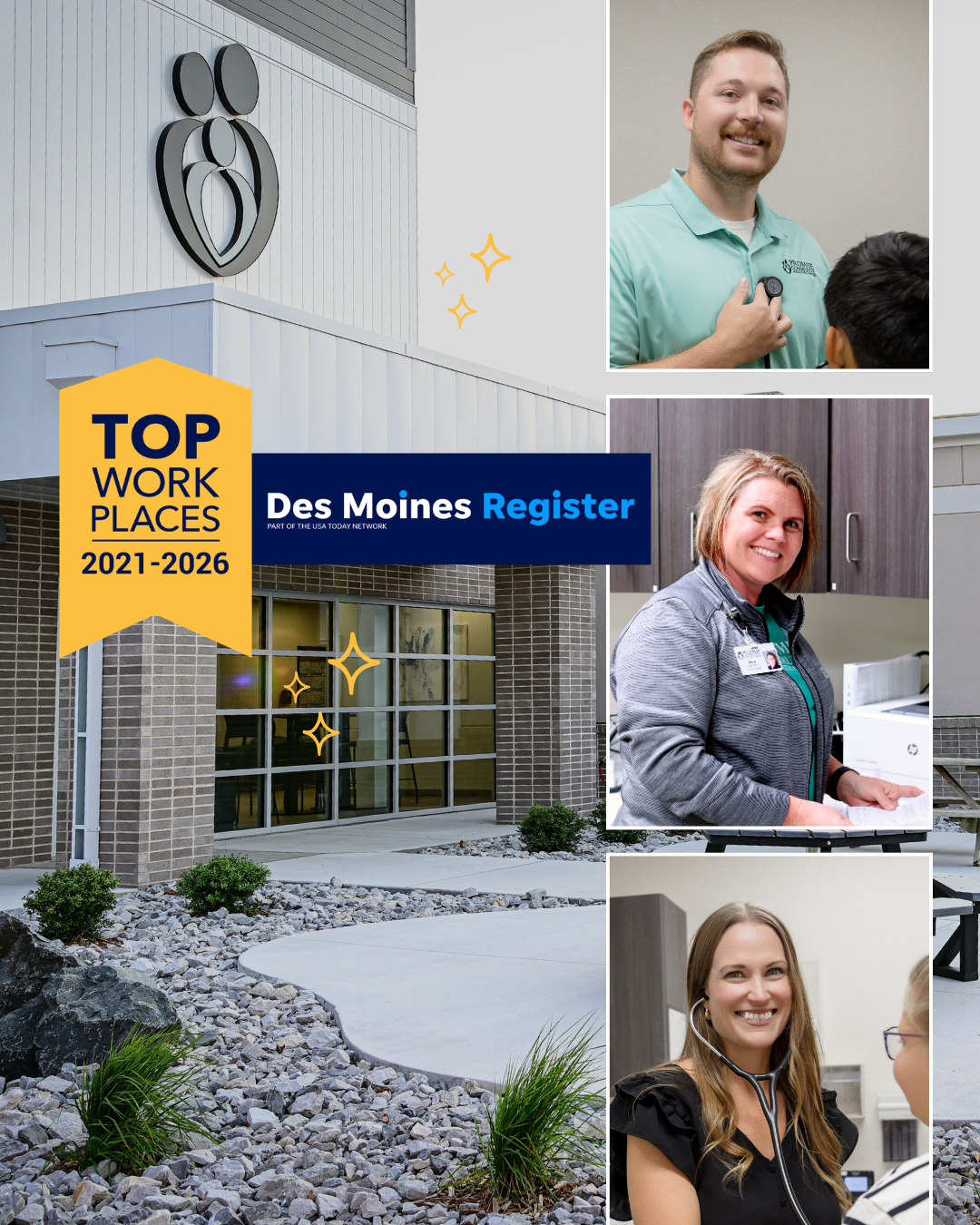 Promise Community Health Center in Sioux Center, Iowa has been awarded a Top Workplace for the sixth year in a row! Promise Community Health Center in Sioux Center, Iowa has been awarded a Top Workplace for the sixth year in a row!